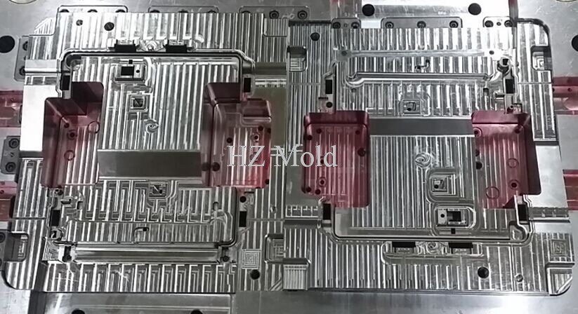 Plastic Mold Plate B and Core Block